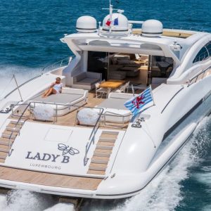 Lady B Mangusta 108 yacht charter 18