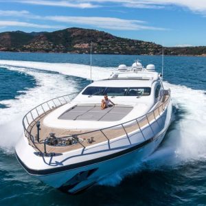 Lady B Mangusta 108 yacht charter 3