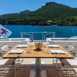 Lady B Mangusta 108 yacht charter 7