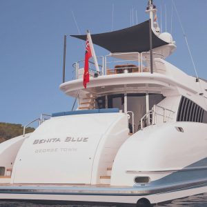 luxury-charter-yacht-benita-blue-stern-view
